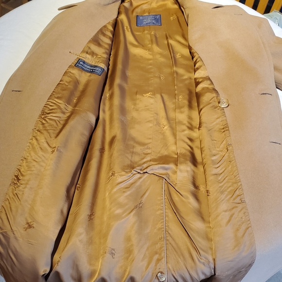Mens Burberrys Cashmere Full Legnth Double Breaste - Picture 3 of 10